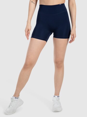 Coupe slim Pantalon de sport ' Lavina ' Smilodox en bleu : devant