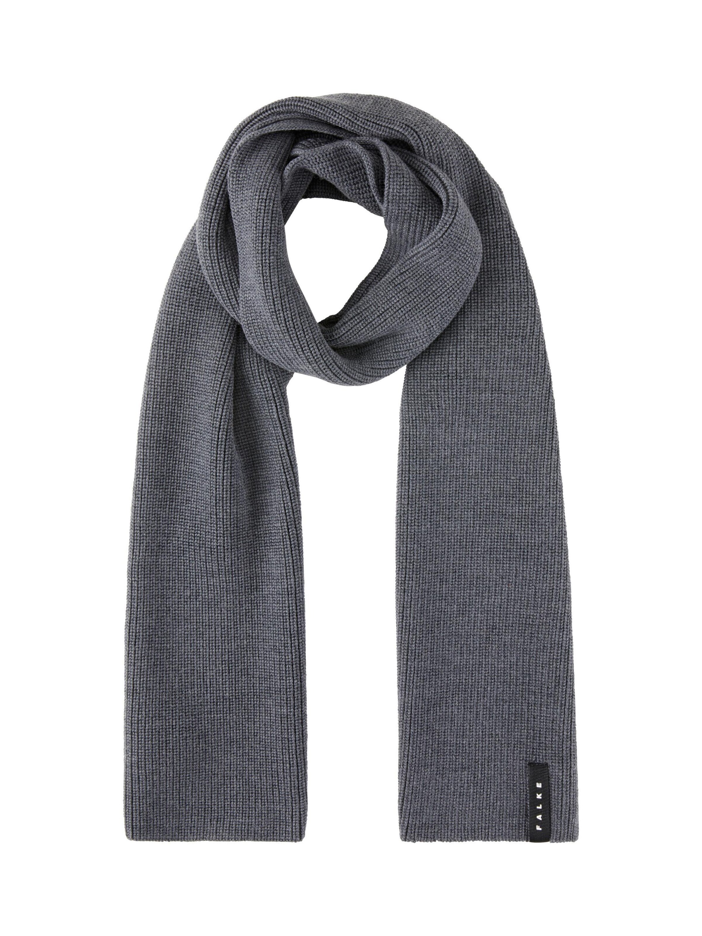 FALKE Scarf in Grey: front