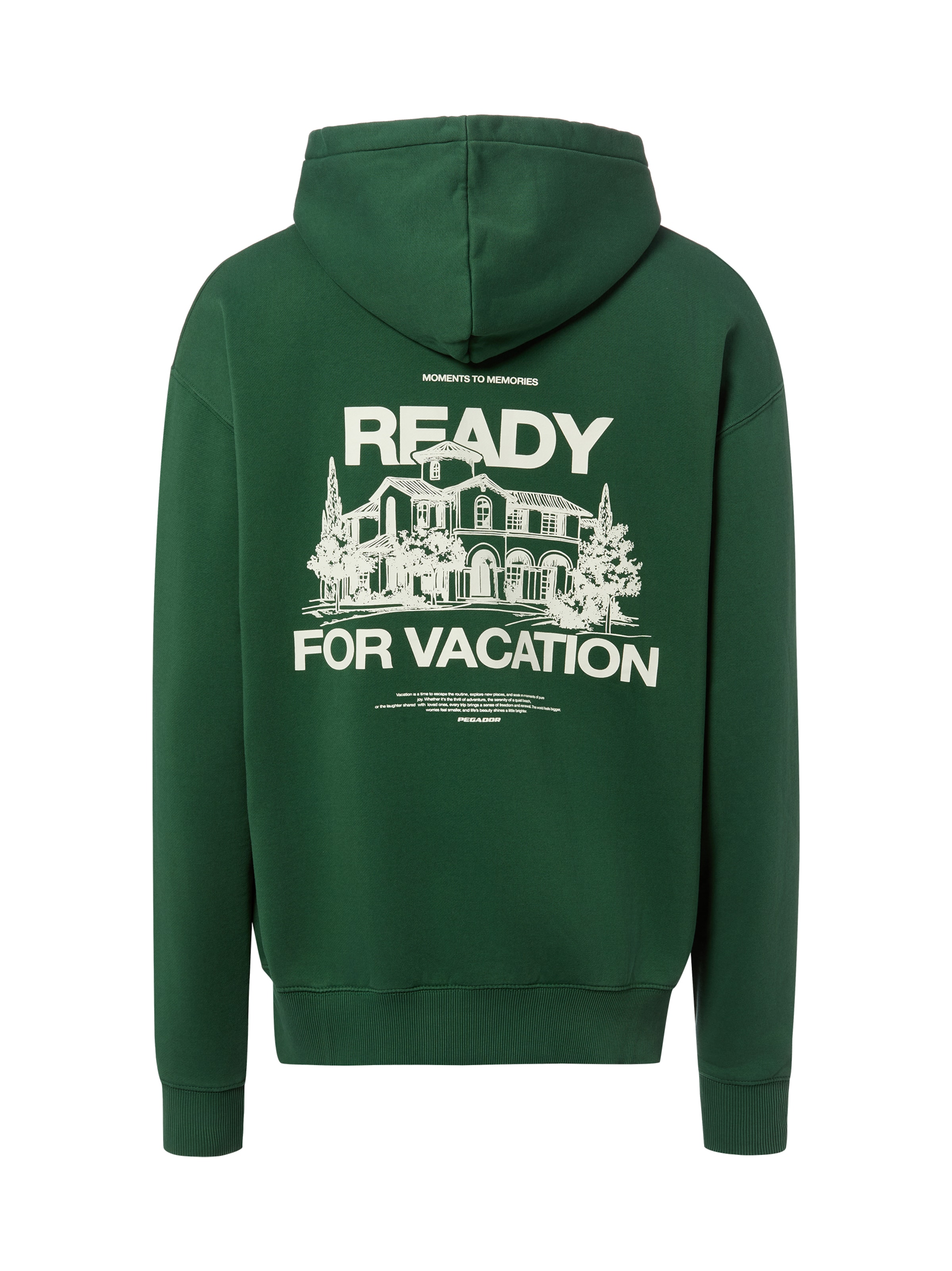 Sweat-shirt ' Bovec ' Pegador en vert