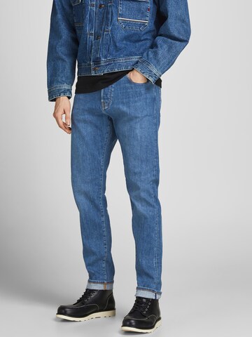 JACK & JONES Slimfit Jeans 'Glenn Royal' in Blauw: voorkant