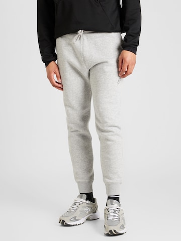 HOLLISTER Tapered Broek in Grijs: voorkant