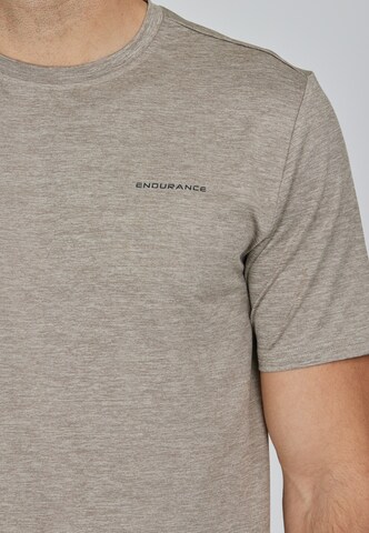 ENDURANCE Regular fit Functioneel shirt in Beige