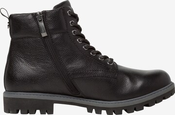 TAMARIS Lace-Up Ankle Boots in Black