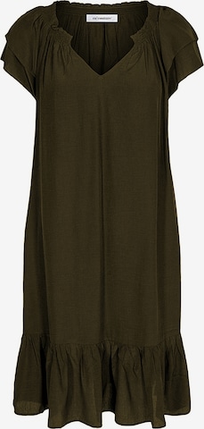 co'couture Kleid 'Sunrise' in Grün: Vorderseite