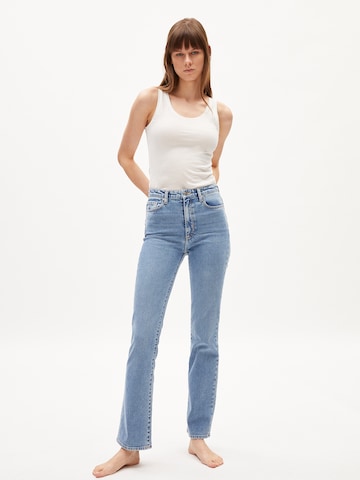 ARMEDANGELS Slimfit Jeans 'Linnnaa' (GOTS) in Blau