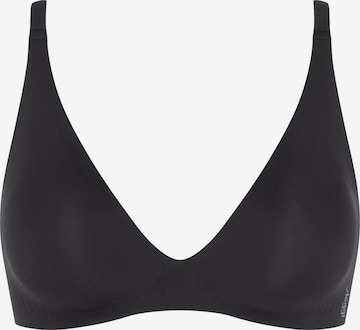 SLOGGI Trójkąt Biustonosz 'ZERO Feel 2.0 THE UP' w kolorze czarny: przód