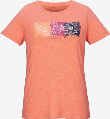 KILLTEC Performance Shirt in Orange: front