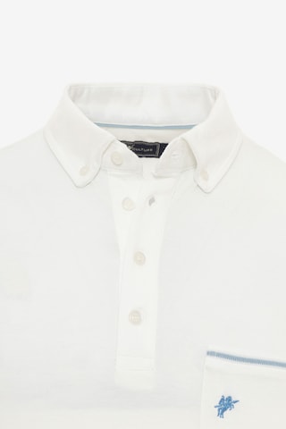 DENIM CULTURE - Camiseta ' LUCIUS ' en blanco