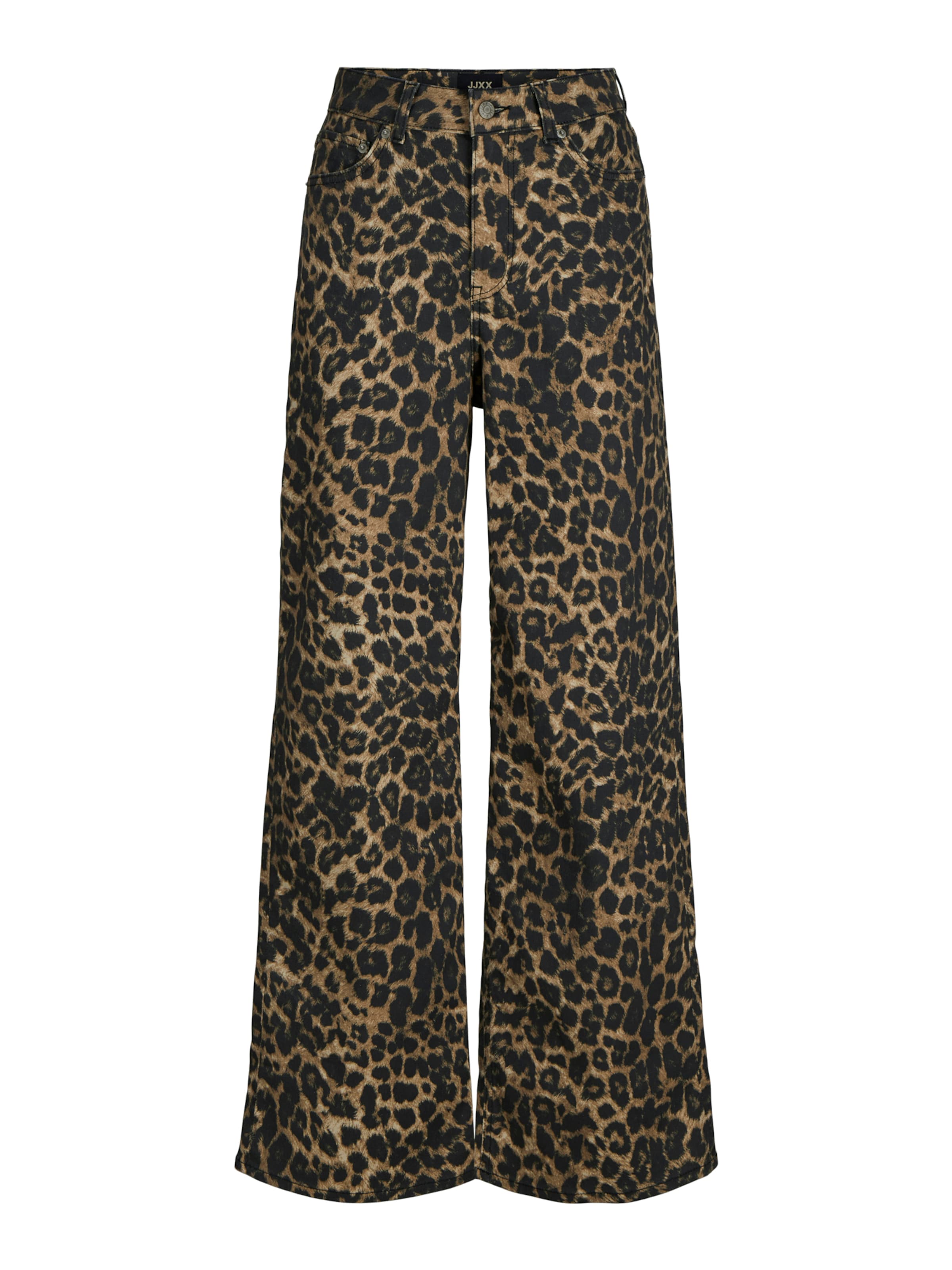 JJXX Wide leg Broek &#x27;JXSARAH TOKYO&#x27; in Beige: voorkant