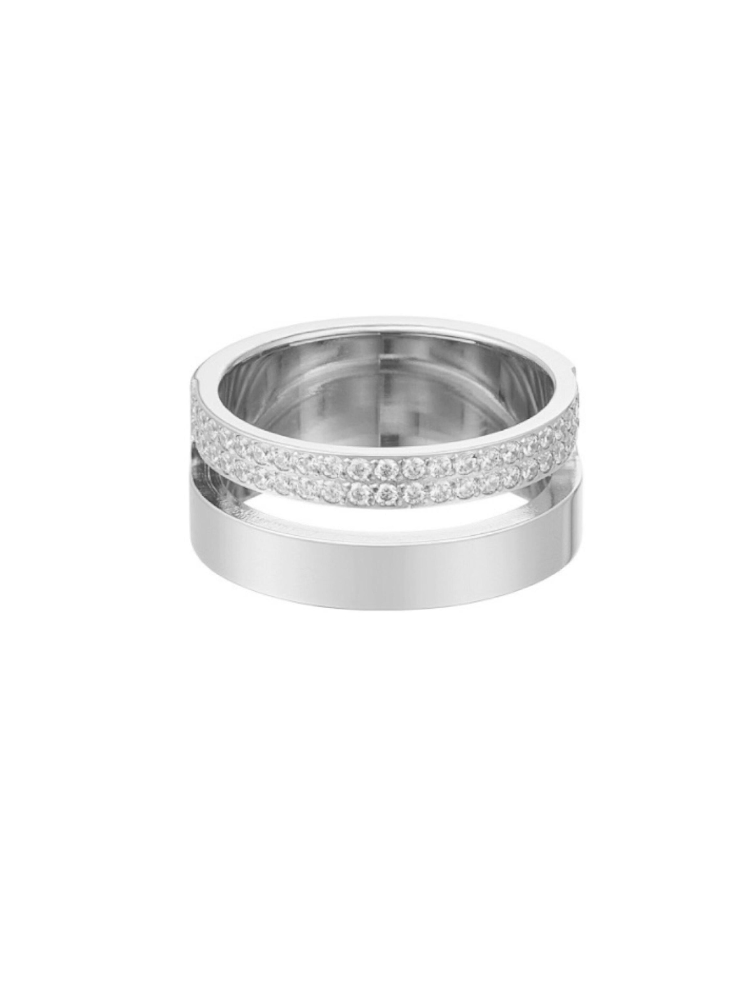 La Moda Me Ring 'Vera' in Silver: front