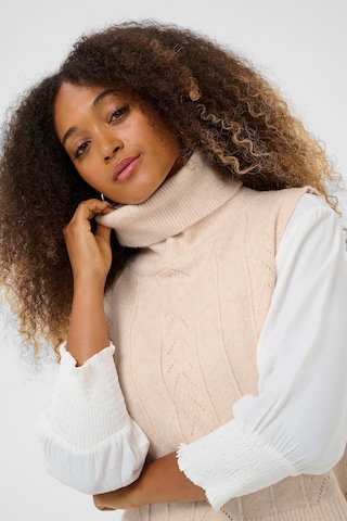 Cream Sweater 'CRHoliday' in Beige