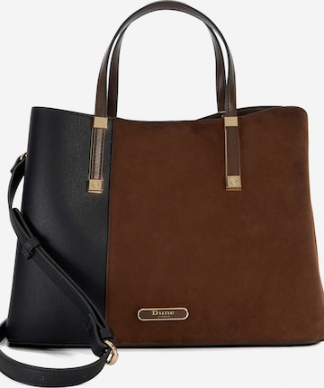 Dune LONDON Handtasche 'Dorry' in Braun: Vorderseite