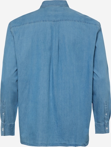 s.Oliver Men Big Sizes Comfort Fit Hemd in Blau
