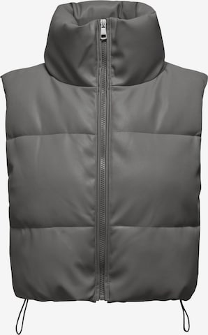 Gilet 'Elsie' ONLY en gris : devant