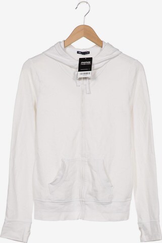 GAP Sweatshirt & Zip-Up Hoodie in M in White: front