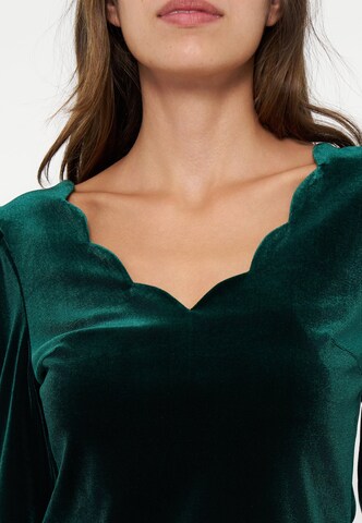 Anna Field - Camisa em verde: frente