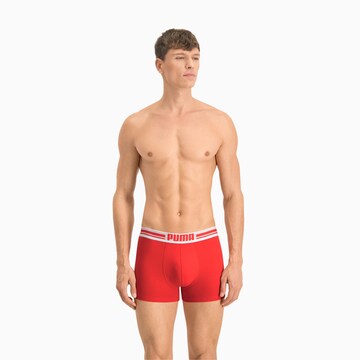 Boxer di PUMA in rosso