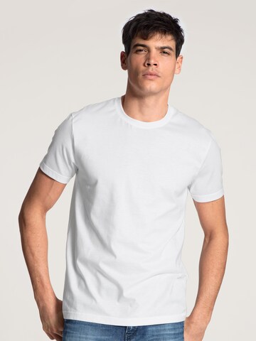 CALIDA T-shirt i vit: framsida