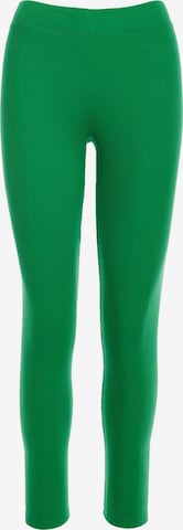 made of emotion - Leggings en verde: frente