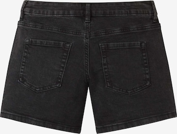 TOM TAILOR Regular Shorts in Schwarz