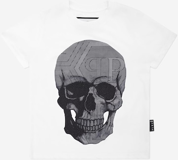 Philipp Plein - Camiseta en blanco: frente
