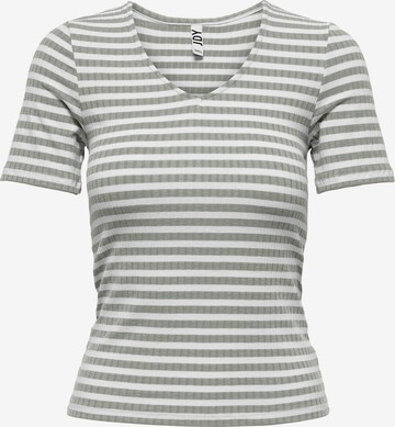 JDY T-shirt 'FRANSISKA' i grå: framsida