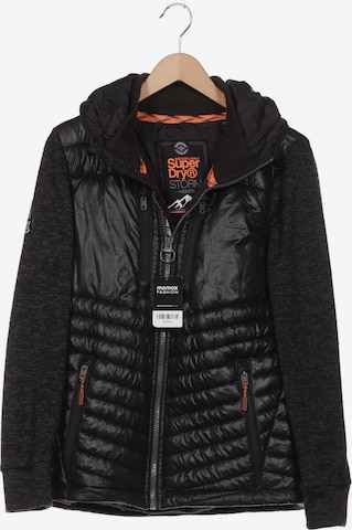 Superdry Jacke L in Schwarz: Vorderseite