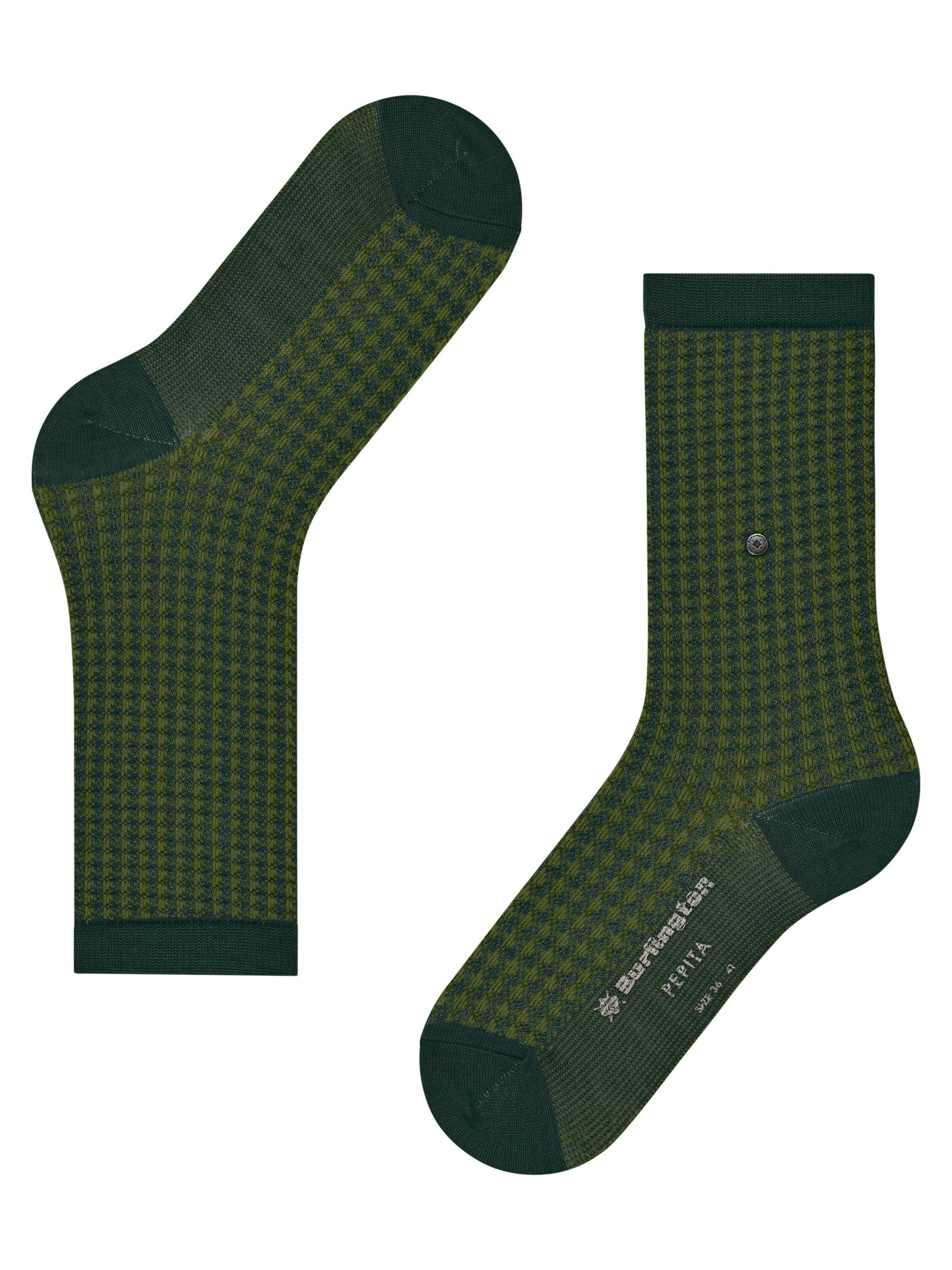BURLINGTON Socken 'Pepita'‌‌‌‌ in Grün
