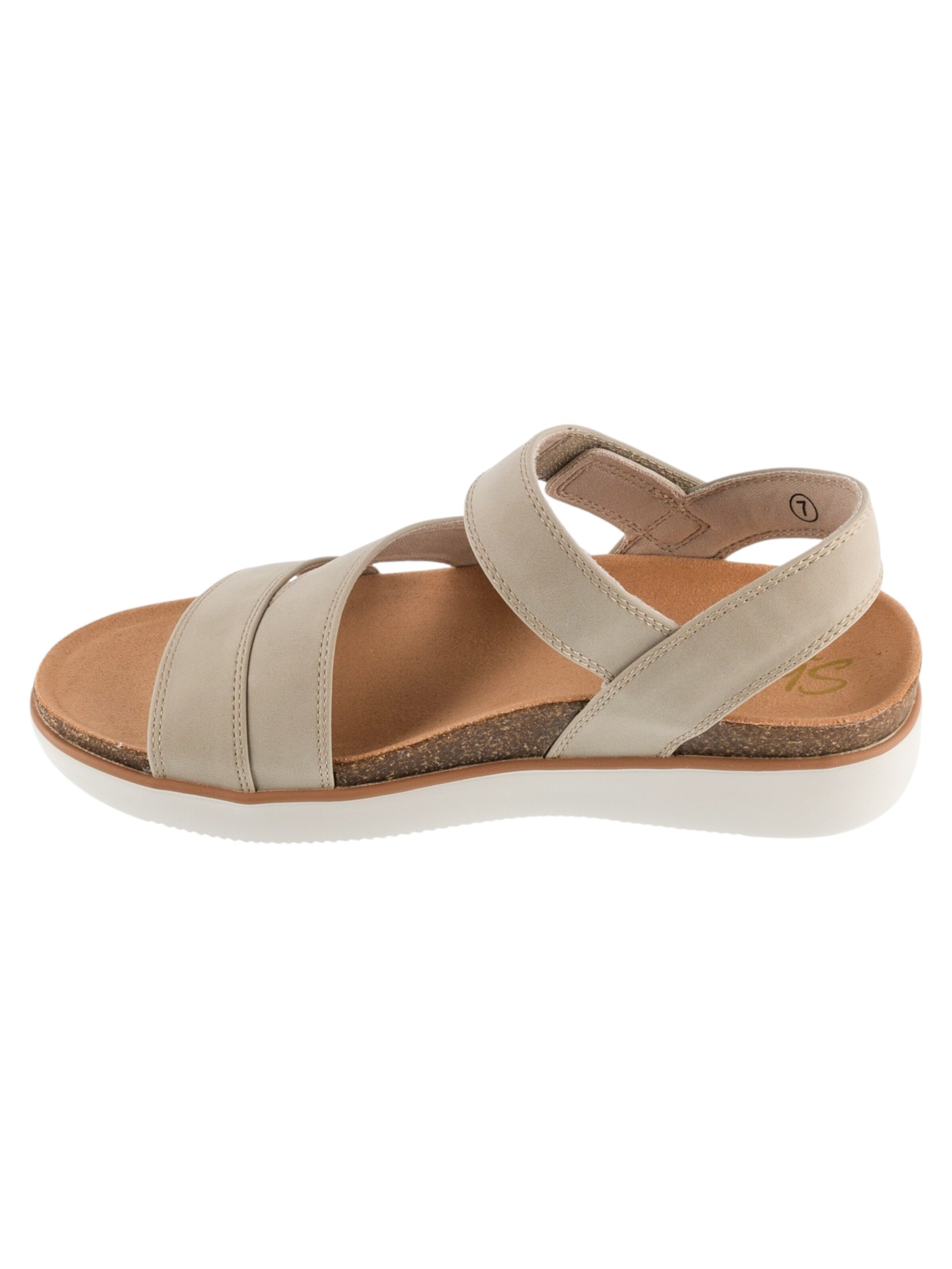SKECHERS Sandale 'Skechers Lifted Comfort'‌‌‌‌‌‌ in Grau: Vorderseite