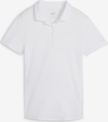 PUMA Performance Shirt 'Pure Golf' in White: front