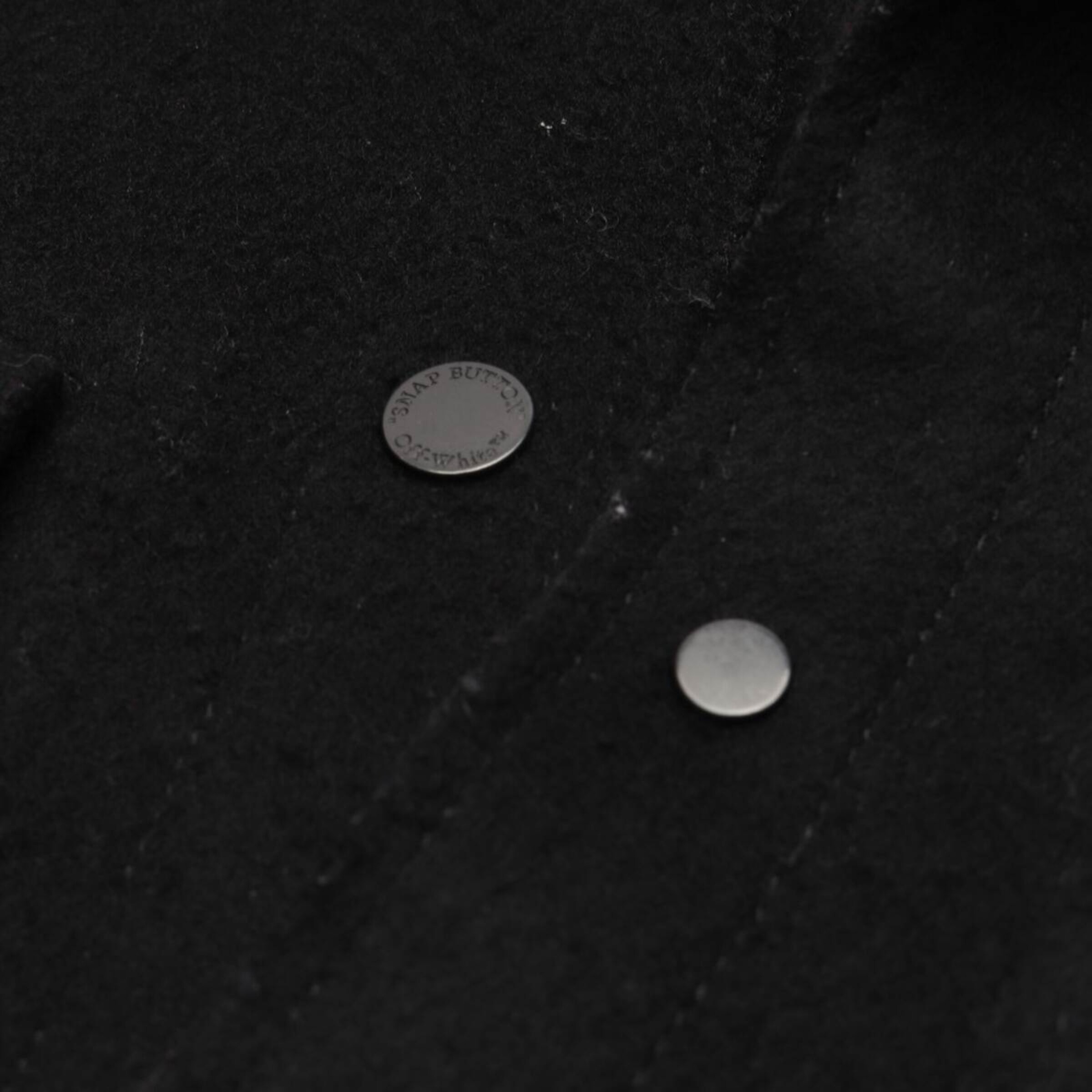 Off-White Jacket & Coat in S in Black