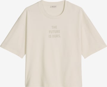 Marc O'Polo Shirt 'Woman's Day' in Beige: front