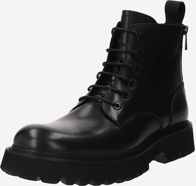 STEVE MADDEN Botas com atacadores 'FINTAN' em pedra / preto, Vista do produto