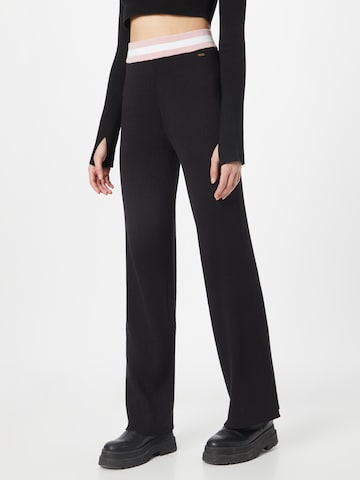 Pepe Jeans Regular Pants 'TIFFANI' in Black: front