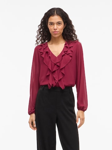 VILA - Blusa 'VIAne' en rosa: frente