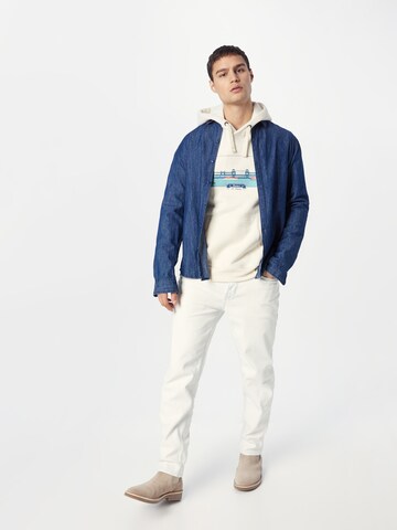 Derbe Sweatshirt in White