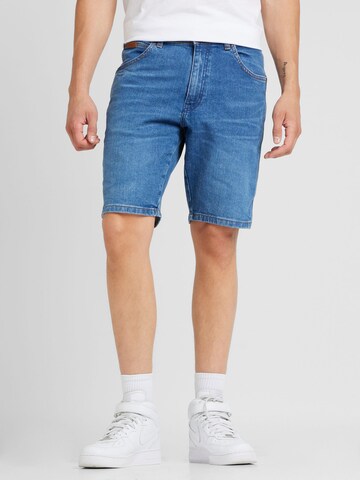 Regular Jean 'TEXAS SHORTS' WRANGLER en bleu : devant