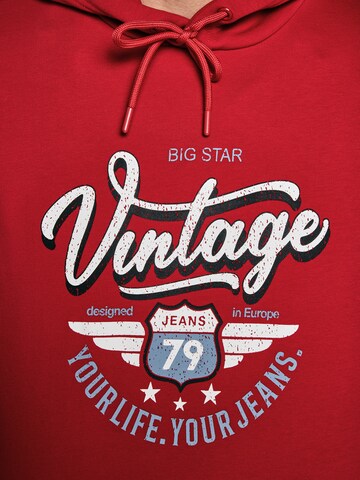 Sweat-shirt 'LUKA' BIG STAR en rouge