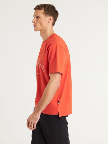 CHASIN' Shirt 'Horizon' in Rood