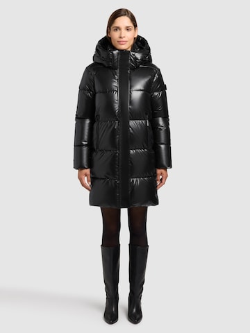 Manteau d’hiver 'Haya2' khujo en noir