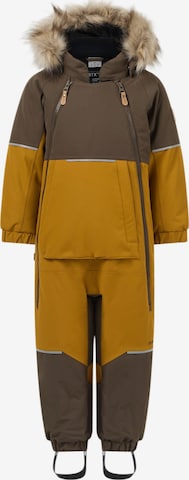 SWEDEMOUNT Athletic suit in Brown: front