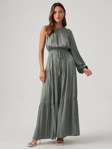 The Fated Evening dress 'MERSA' in Green: front