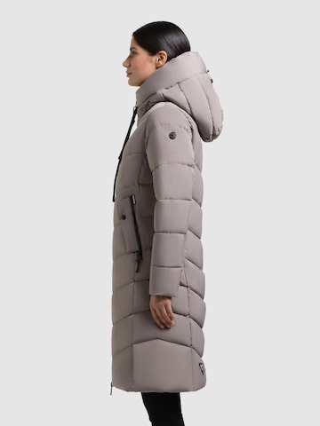 khujo Winter Coat 'Mikia3' in Grey