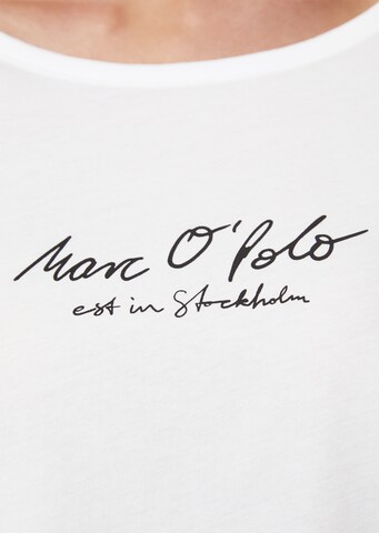 balta Marc O'Polo Marškinėliai