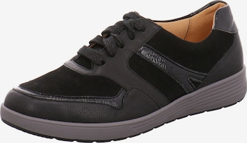 Ganter Athletic Lace-Up Shoes in Black: front