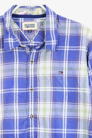 Tommy Jeans Button Up Shirt in M in Blue