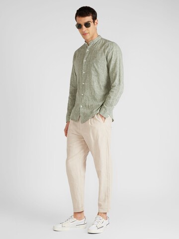 Lindbergh Slim fit Overhemd in Groen