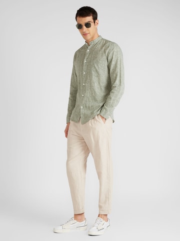 Lindbergh Regular fit Button Up Shirt in Green