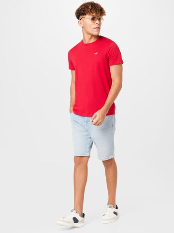 HOLLISTER - Camiseta en rojo