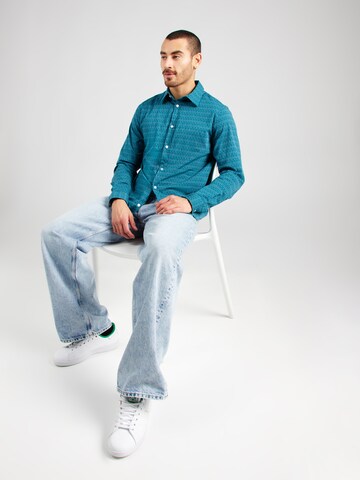 Coupe regular Chemise s.Oliver en vert